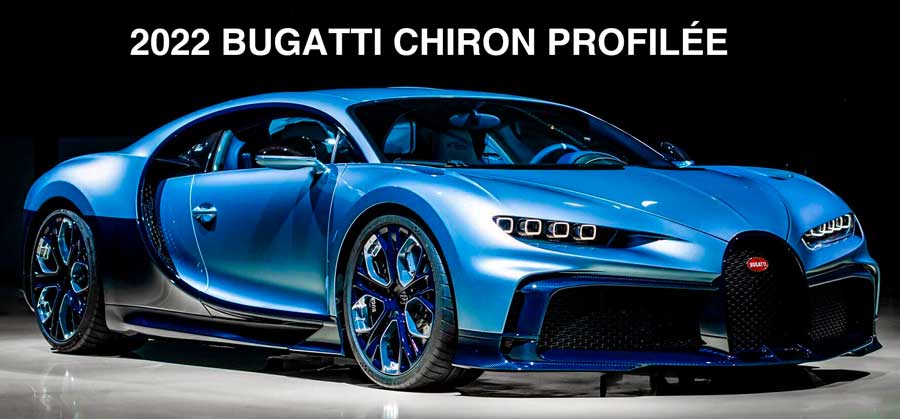  2022 Bugatti Chiron Profilée Race Car