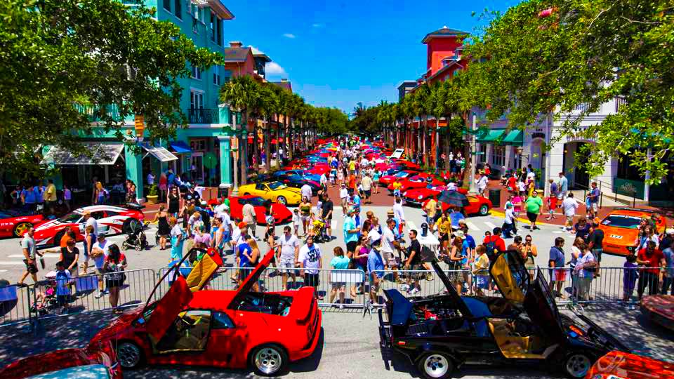 The four-day waterfront "Celebration Car Show & Festival" will play host to over 20 Hollywood celebrities and professional athletes, as well as over 300 famous movie cars, exotic cars, race cars, and older vintage classic cars.