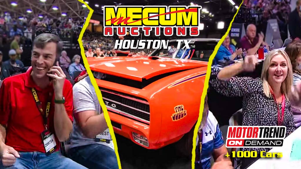 Watch Mecum Auction Live From The NRG Center In Houston Texas Hammer Out Over 1000 Vintage Motor City Muscle Cars April 13-15, 2023