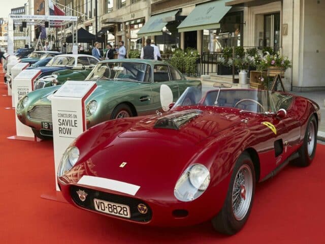 Concours Saville Row Ferraris
