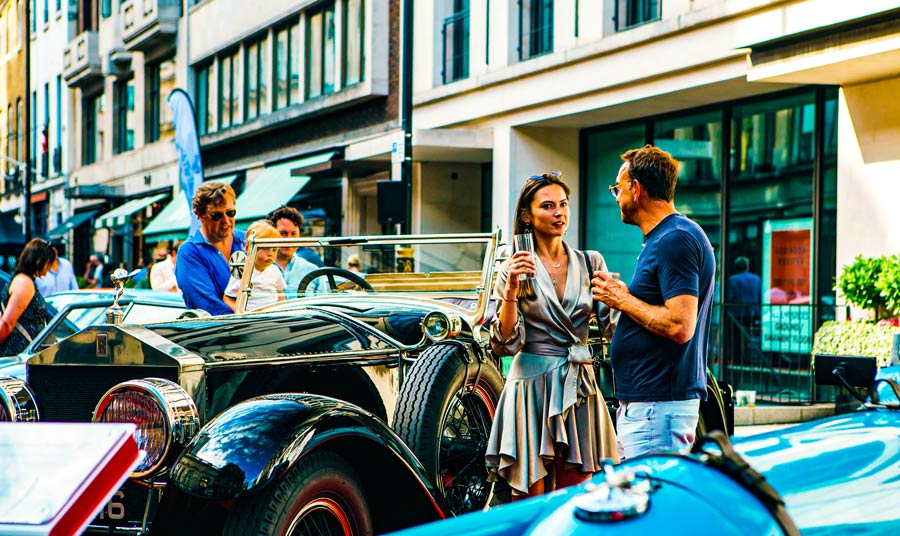 More than 40 world-class, highly sought after collectible cars will be on display at the Concours on Savile Row in London, England, on May 24th. Cars range from pre-war classics to the latest exotic cars, supercars, and hypercars - including electric EV's.