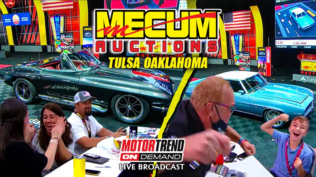 Watch Mecum Auction Live From Tulsa Ok June 9-10 from the SageNet Center at Expo Square