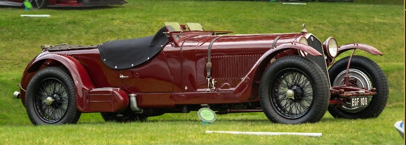 1933 Alfa Romeo 8C 2300 Le Mans Tourer by Touring