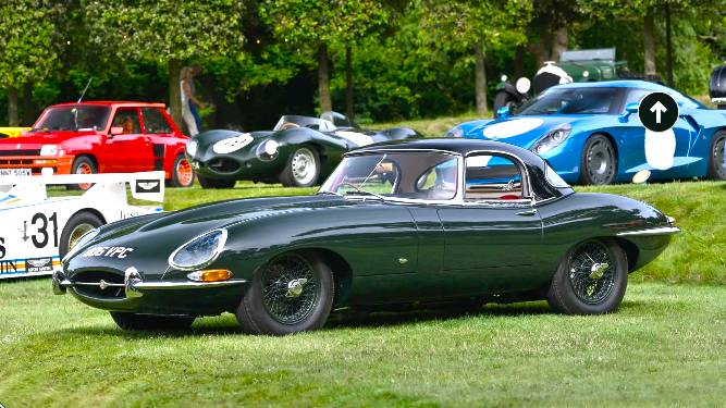 2024 Best of Show Winner was this 1961 Jaguar E-Type