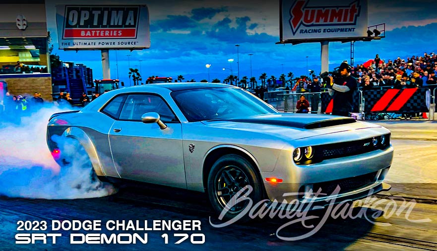 2023 Dodge Challenger SRT Demon Drag Racing Car