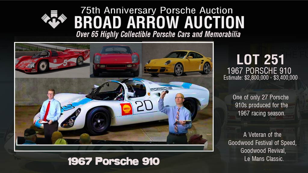 Watch Broad Arrow Auction Live From Porsche Experience Center Atlanta Car Auction