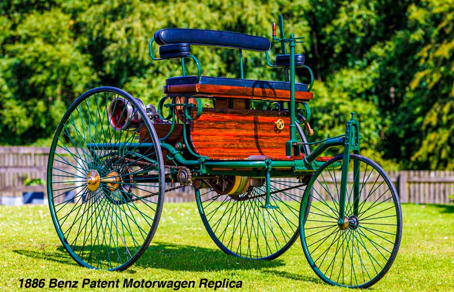 1886 Benz Patent Motorwagen 