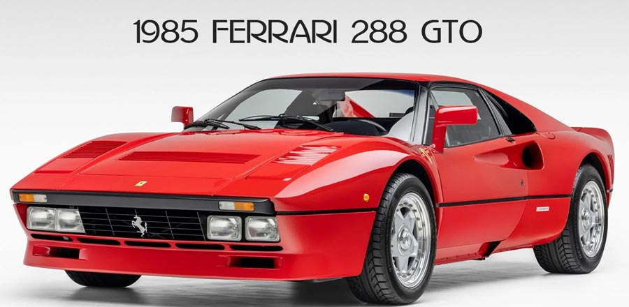 1985 Frerari 288 GTO is Ferrari Car