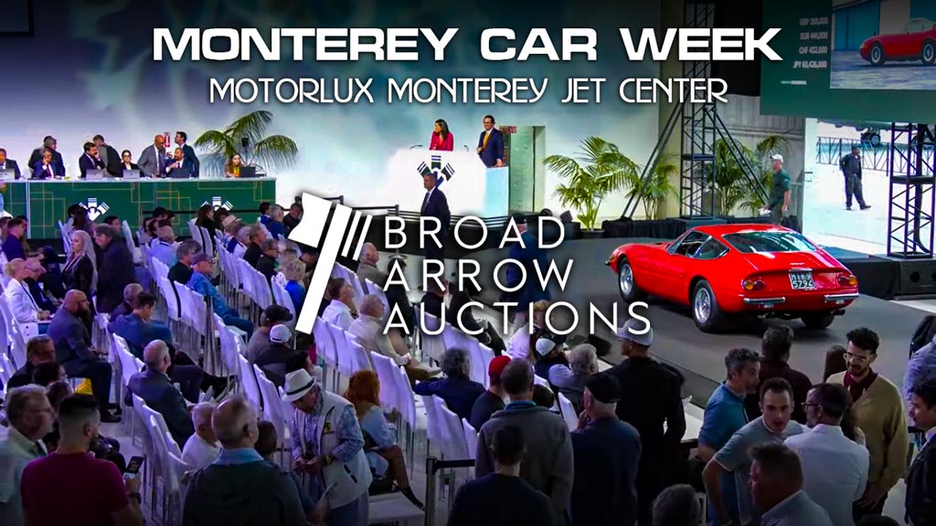 A Broad Arrow Car Auction During Monterey California