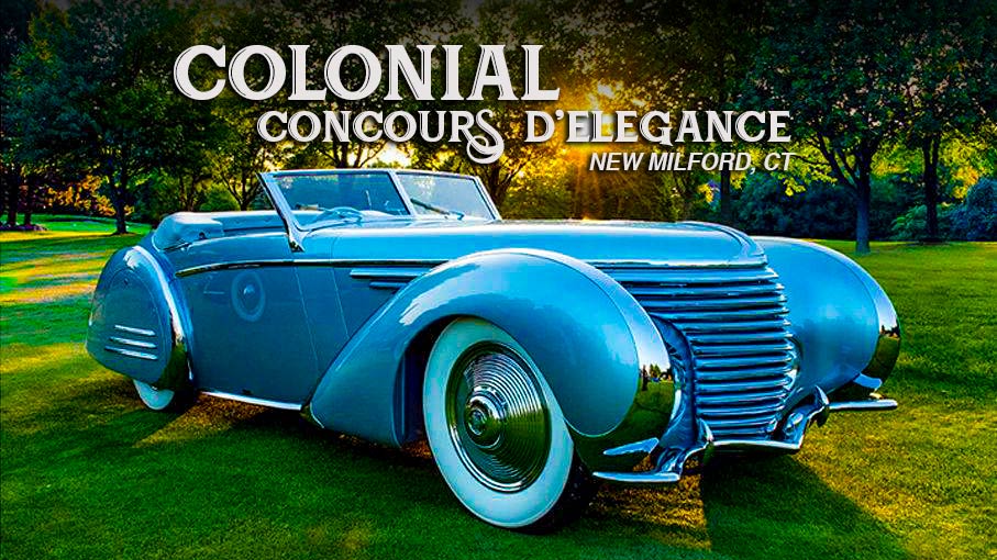 Colonial Concours dElegance Car Show New-Milford CT