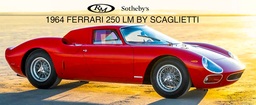 1964 Ferrari 250 LM by Scaglietti race car