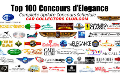 The 2024 Top 100 Concours d’Elegance Calendar And Schedule – All Dates and Times Included