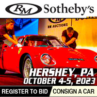 RM Sotheby's Vintage Car Auction October 4-5, 2023 