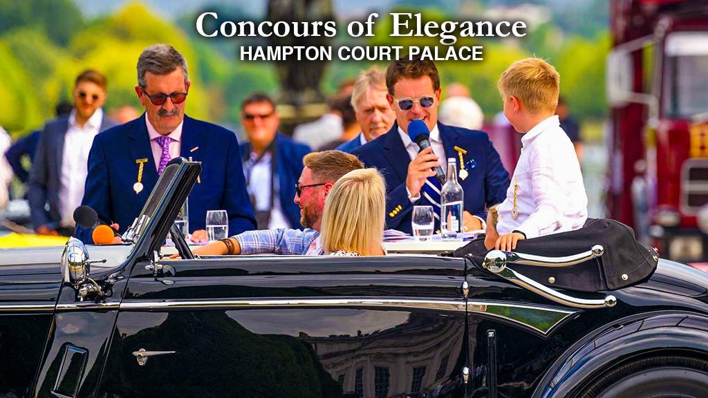 Concours of Elegance Hampton Court Palace in London
