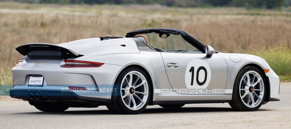 a 2019 Porsche 911 Speedster Heritage Design Package