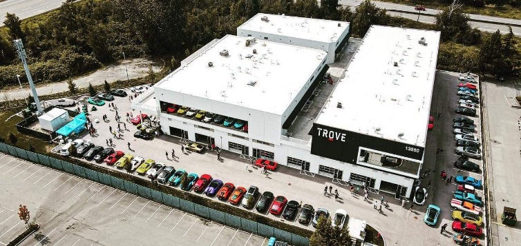 The Trove Car Condo Club entertaining hundreds of passionate memembers with a weekend luxury Supercar Show