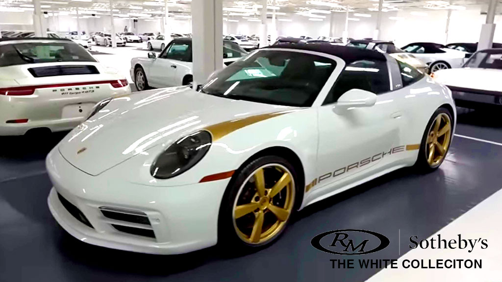 RM Sotheby's Will Host "The White Collection" Porsche Auction in Houston, TX