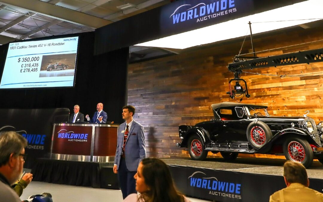 Worldwide Auctioneers Scottsdale Classic Car Auction Open At The Singh Meadows Park Tempe AZ (Jan. 26, 2024)