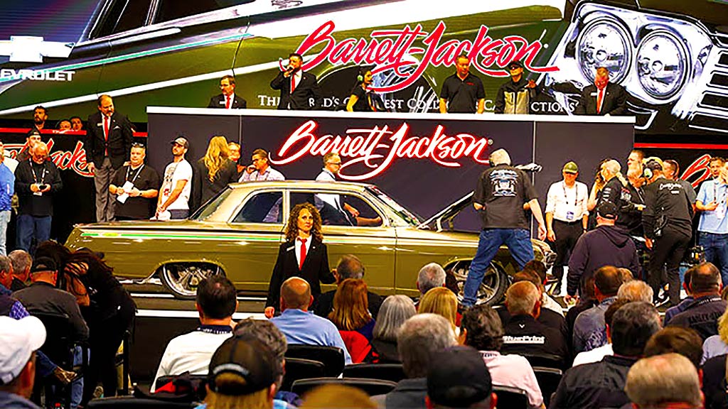 Barrett-Jackson Vehicle Auction in Scottsdale Arizona