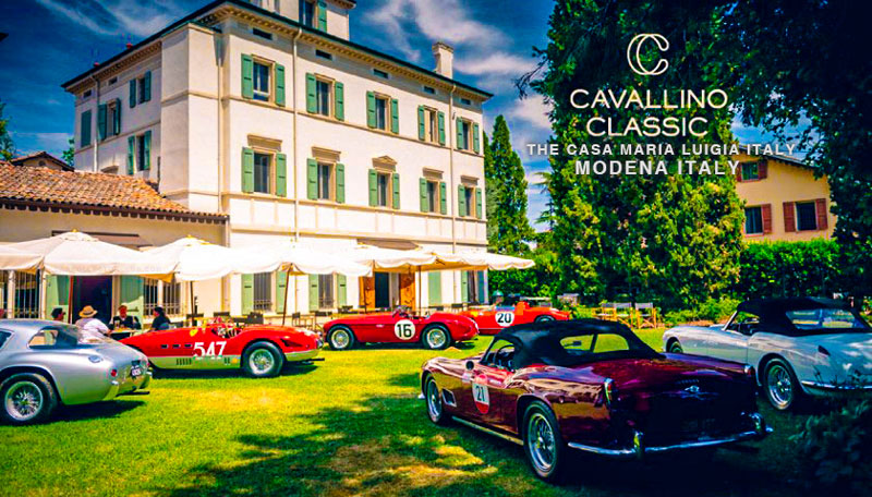 Cavallino Classic Modena at tnr Casa Maria Luigia, just outside Modena.