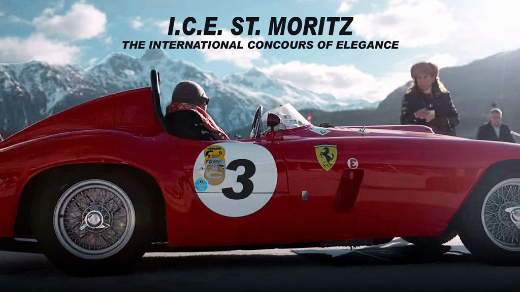 The Pinnacle of Luxury Slides into Switzerland for The ICE St. Moritz International Concours of Elegance and ICE Races