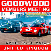 Cars Racing on the Good Wood Race Track