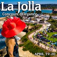 Overlooking the La Jolla Concours d’Elegance on a cliff