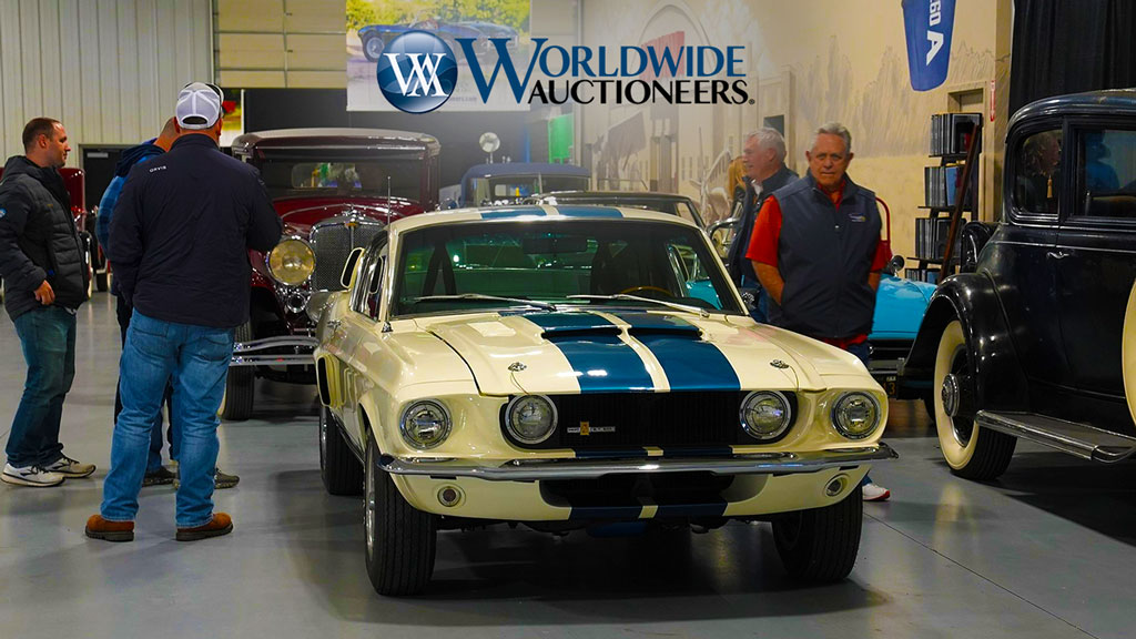 Worldwide Auctioneers’ Classic Car Auction & Tour Opens in Auburn, Indiana, April 23–26, 2024