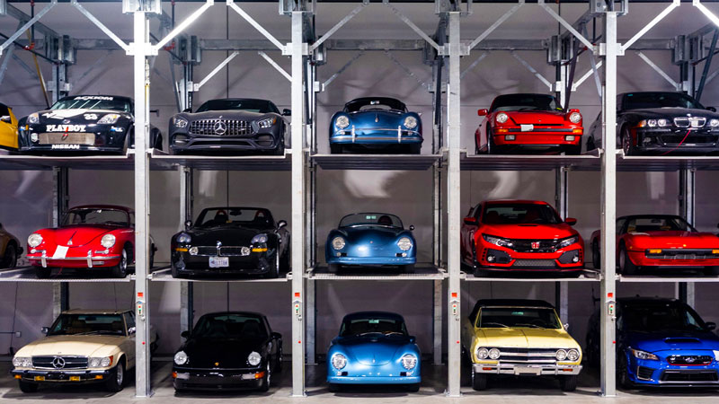 The OTTO Car Club offers lift car storage