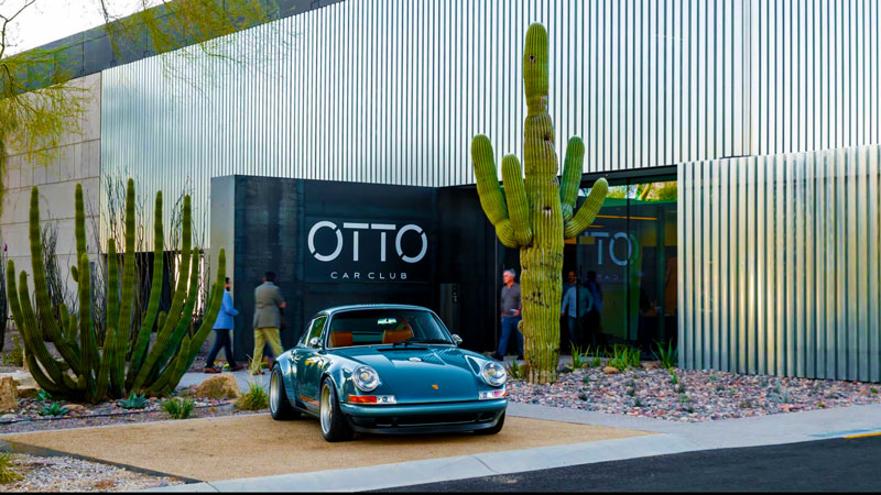 The front entranced of the OTTO Car Club