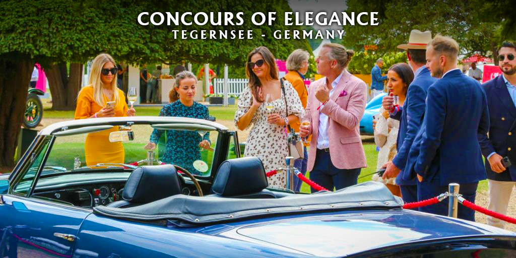 The Premiere Concours of Elegance Tegernsee in Germany Debuts Lakeside on July 27, 2024