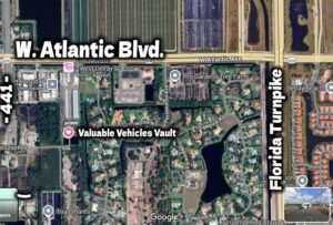 Map of Valuable Vehicles Vault - Paddock Car Club