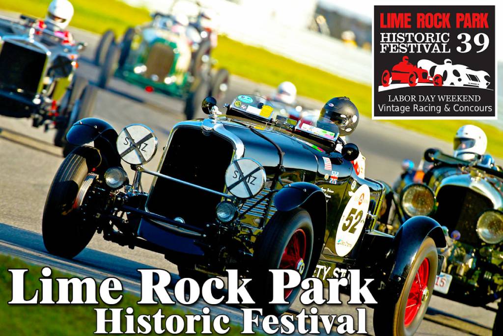 Cars racing and Limrock Race Track