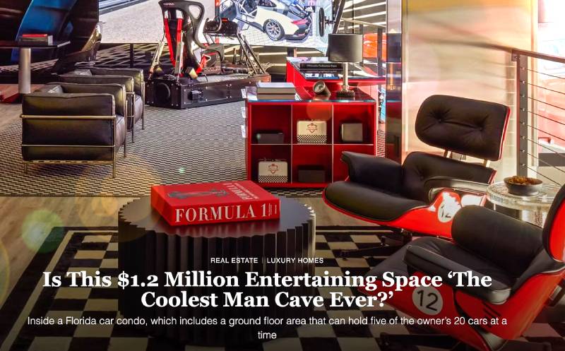 Inside the Ultimate Garages Naples car condo