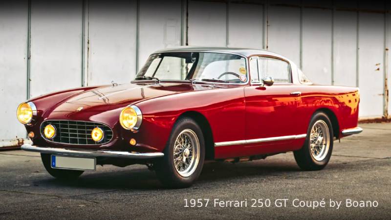1957 Ferrari 250 GT Coupé by Boano