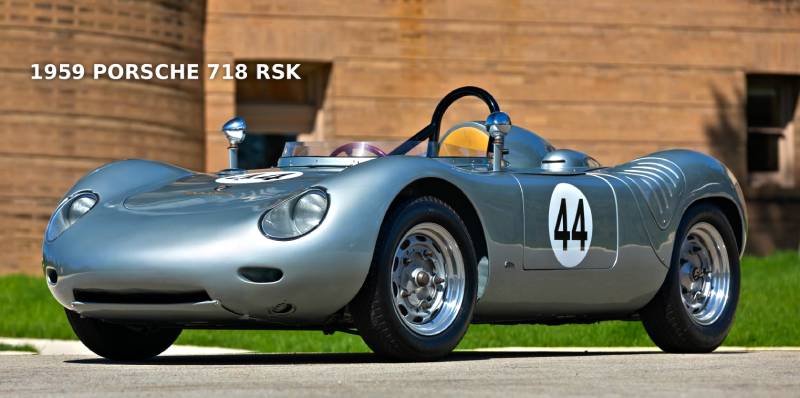 1959 Porsche 718 RSK Race Car Up for Auction