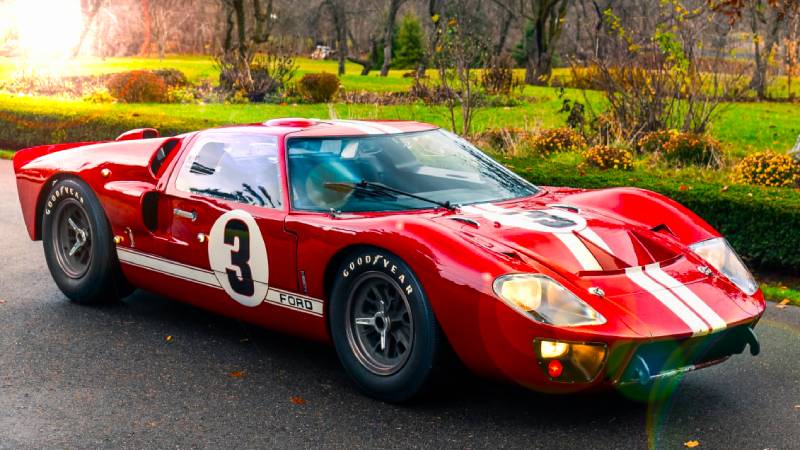1966 Ford GT40 MkII Factory Lightweight Race Car