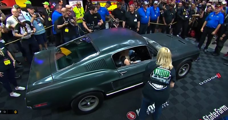 1968 Ford Mustang GT Fastback Bullitt movie from Steve McQueen