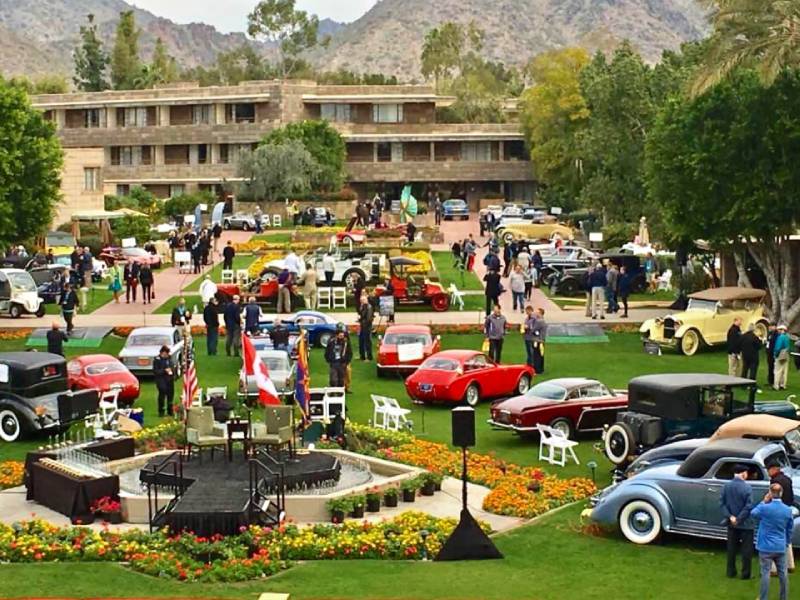 Arizona Concours d’Elegance Cars on Display