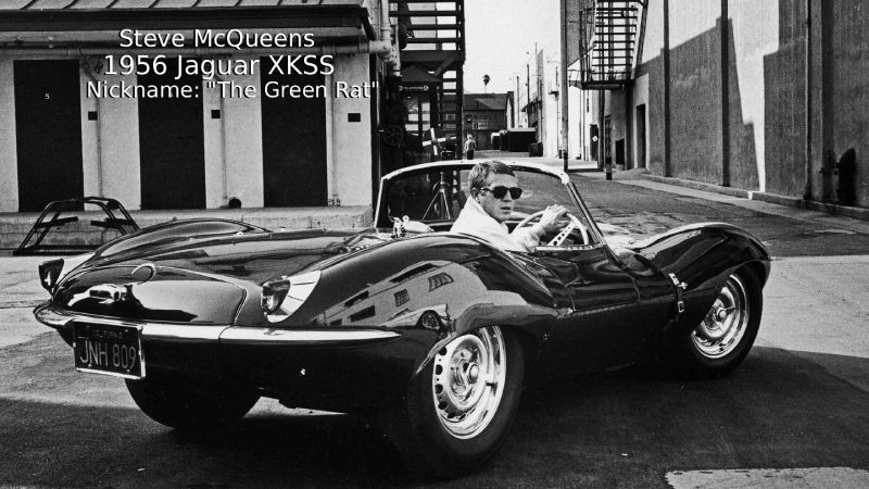 Steve McQueen 1956 Jaguar XKSS