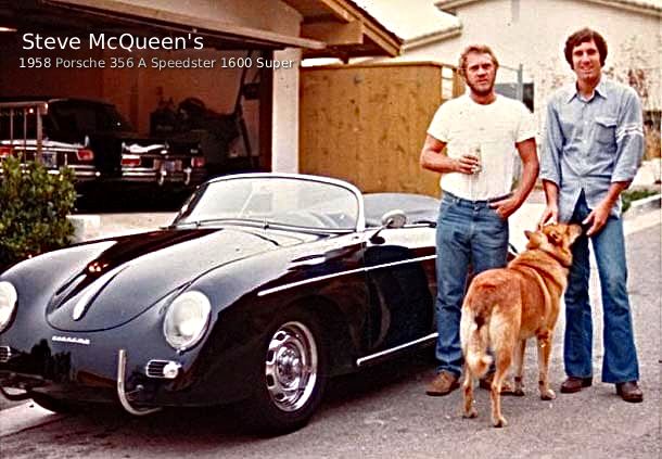 Steve McQueens 1958 Porsche 356 A Speedster 1600 Super
