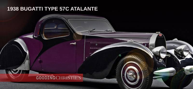 1938 Bugatti Type 57C Atalante: