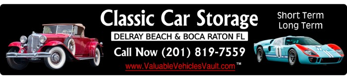 Valuable Vehicles Vault Paddock Car Storage in Delray Beach, FL