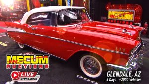 1957 Chevrolet Bel Air Convertible at Mecum Auctions Glendale 2026
