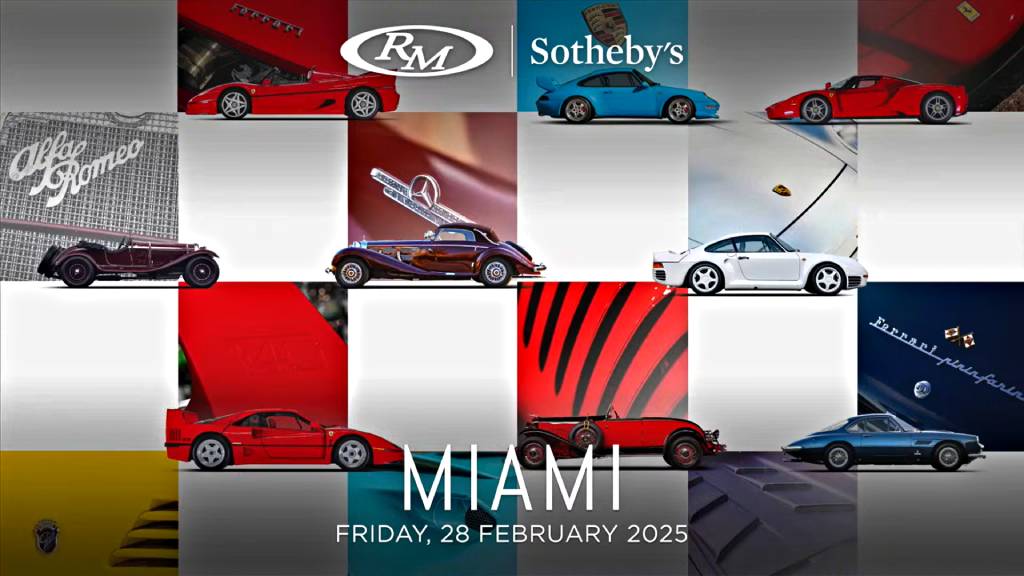 RM Sotheby’s Miami Auction at The Biltmore Offers a Rare Chance to Acquire Legendary Classics and Modern Hypercars (February 27, 2026)