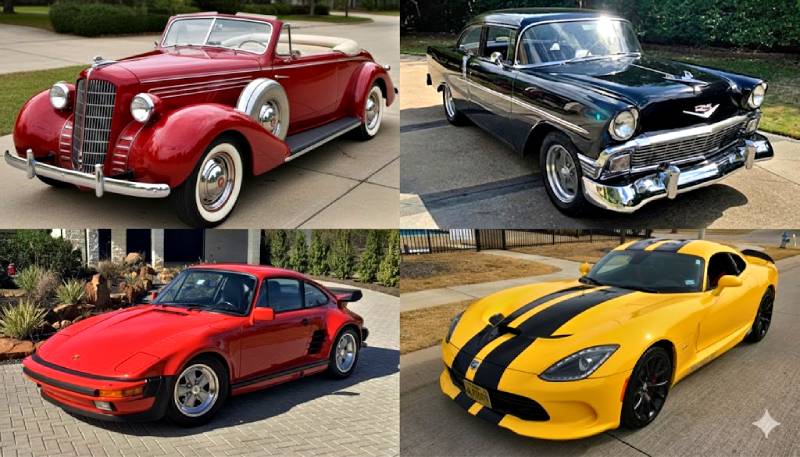 Mecum Car for auction at the ngr gr center in Texas