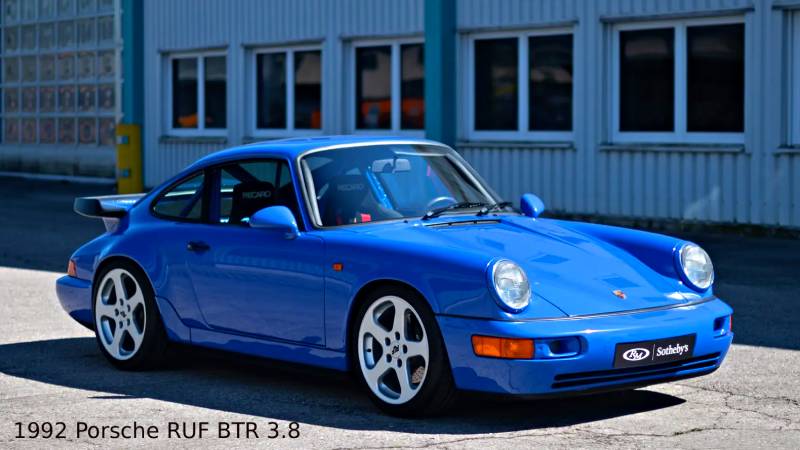 1992 Porsche RUF BTR 3.8