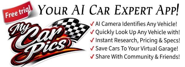 Car Pics Vehicle Identification Smartphone App, Your AI Car Expert... Get Prices • View History • Quick Specifications • Camera or Upload Visual Quick Identifier