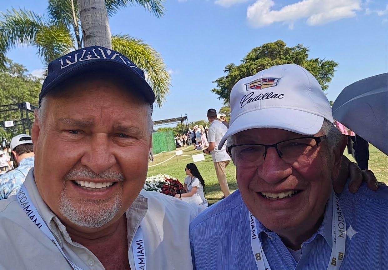 David Stoyka with Bill Warner