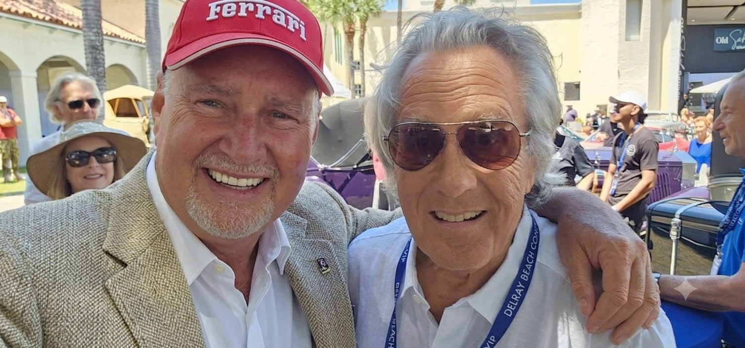 David Stoyka with Derek Bell